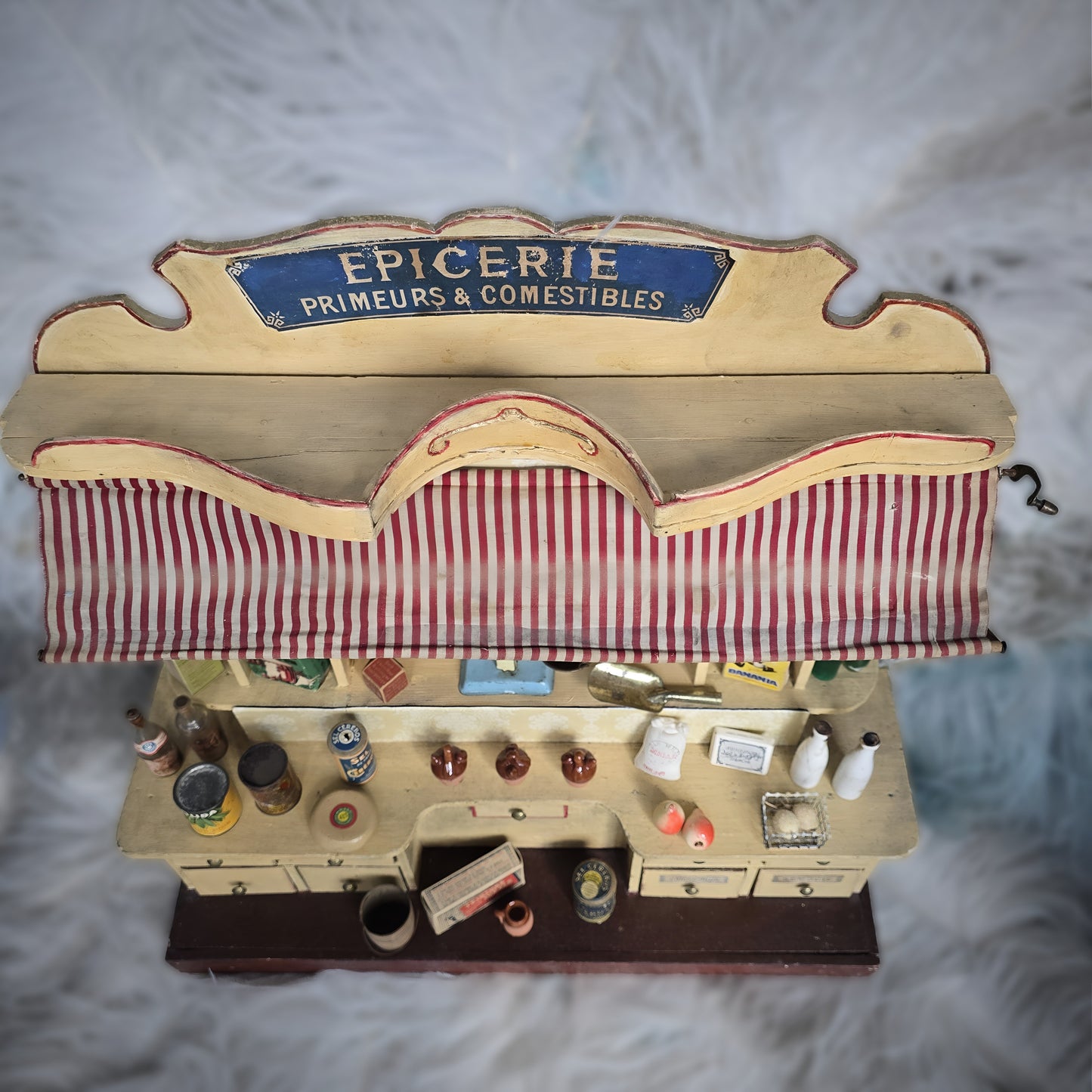 Charming French Toy Grocery Store (Épicerie), circa 1900–1920s