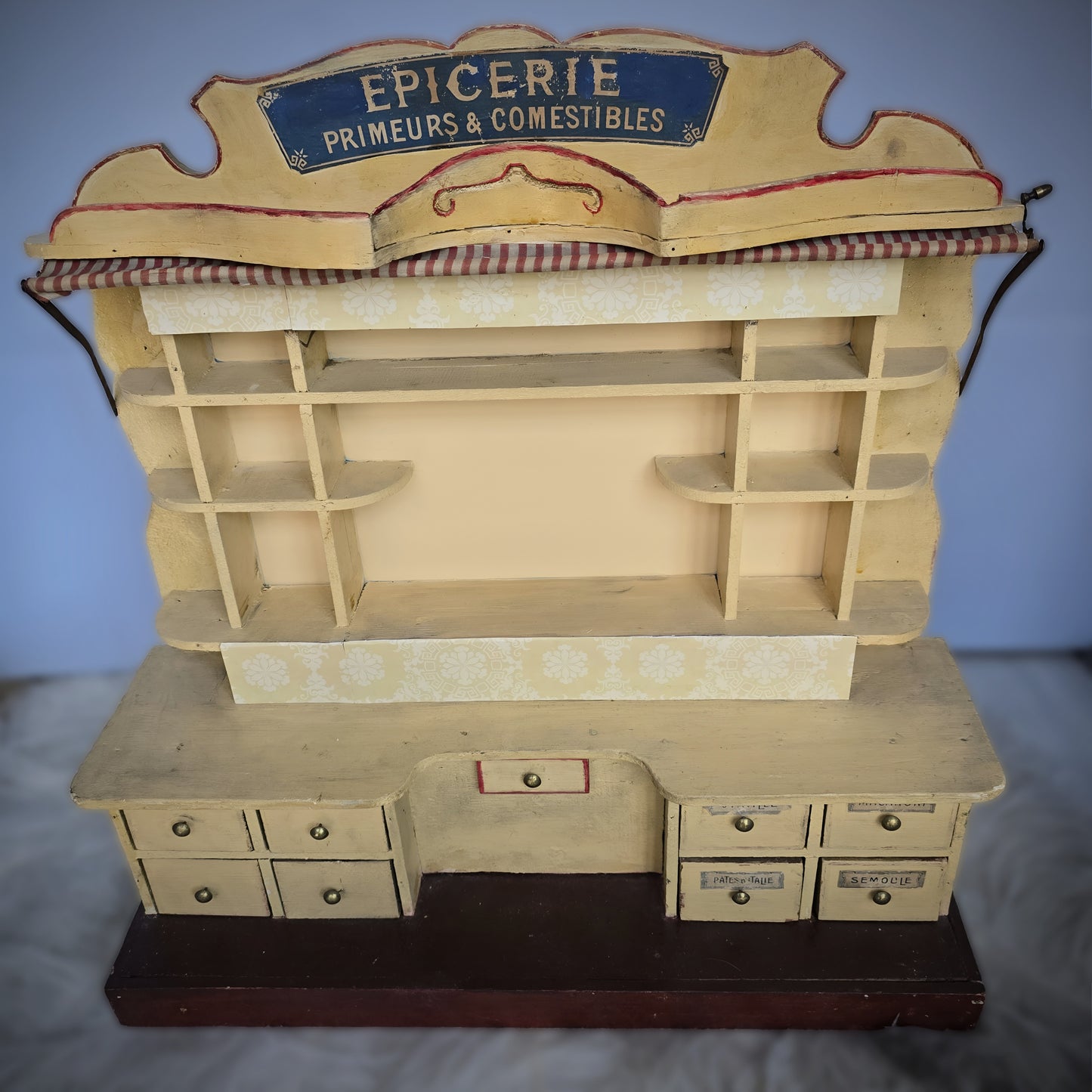 Charming French Toy Grocery Store (Épicerie), circa 1900–1920s