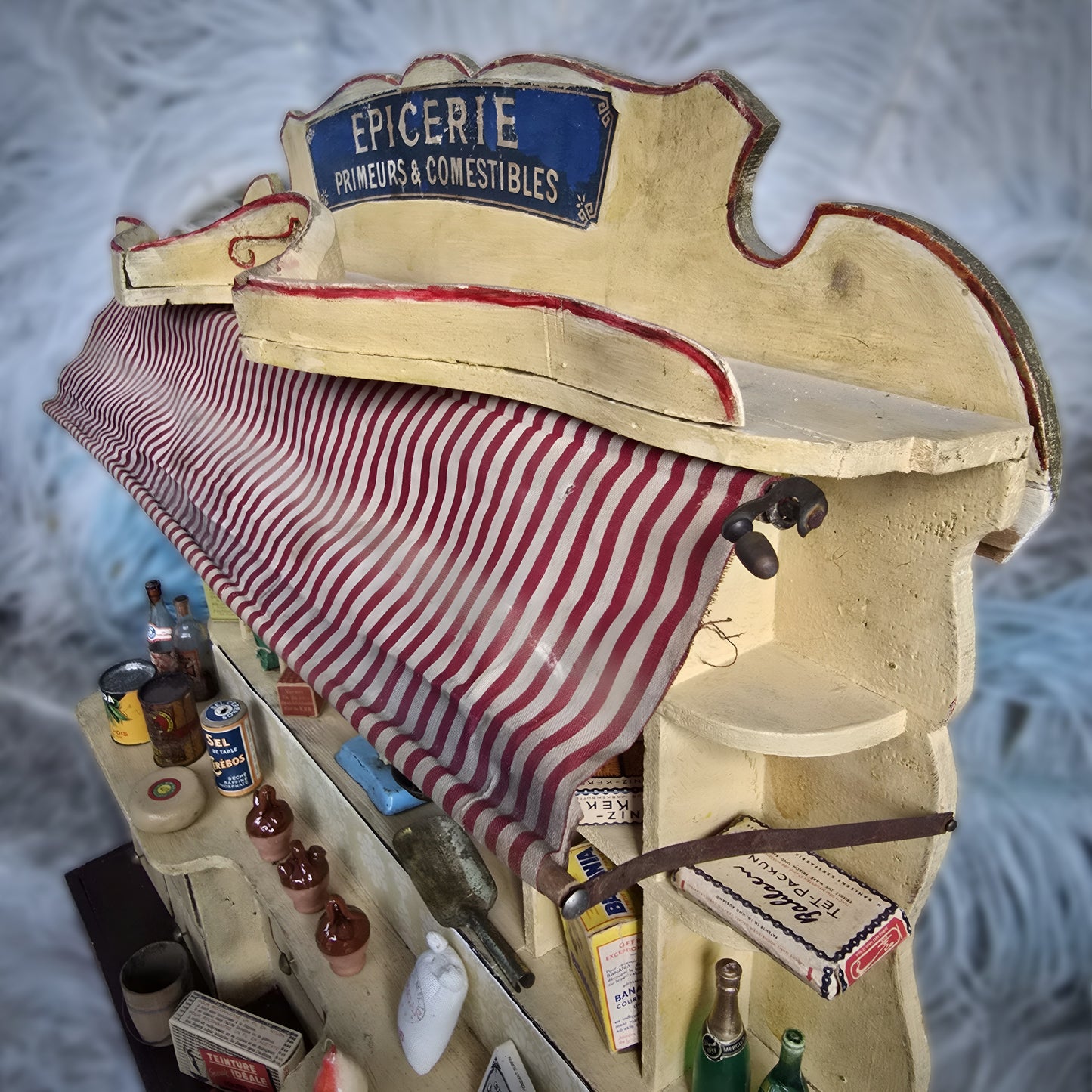 Charming French Toy Grocery Store (Épicerie), circa 1900–1920s
