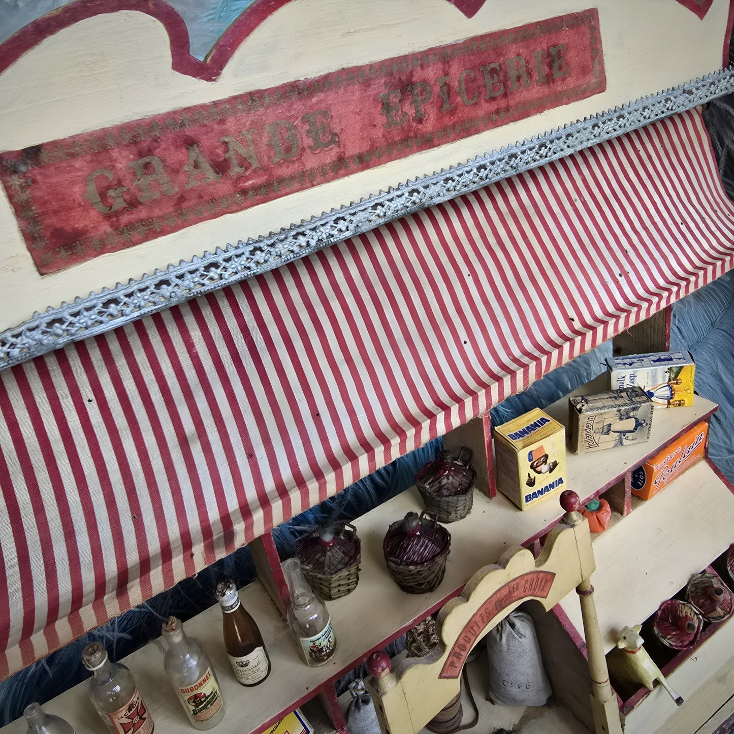 Charming French Wooden Épicerie, c. 1900–1920