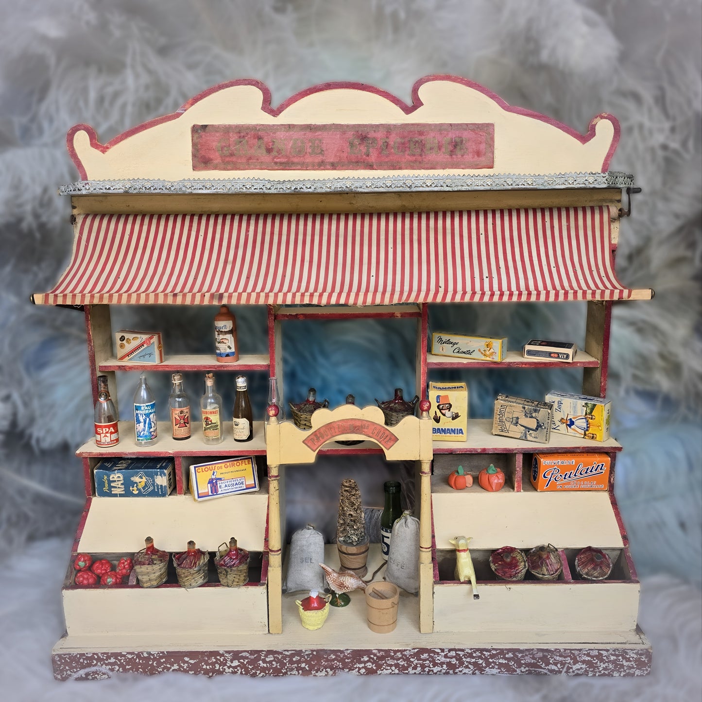 Charming French Wooden Épicerie, c. 1900–1920