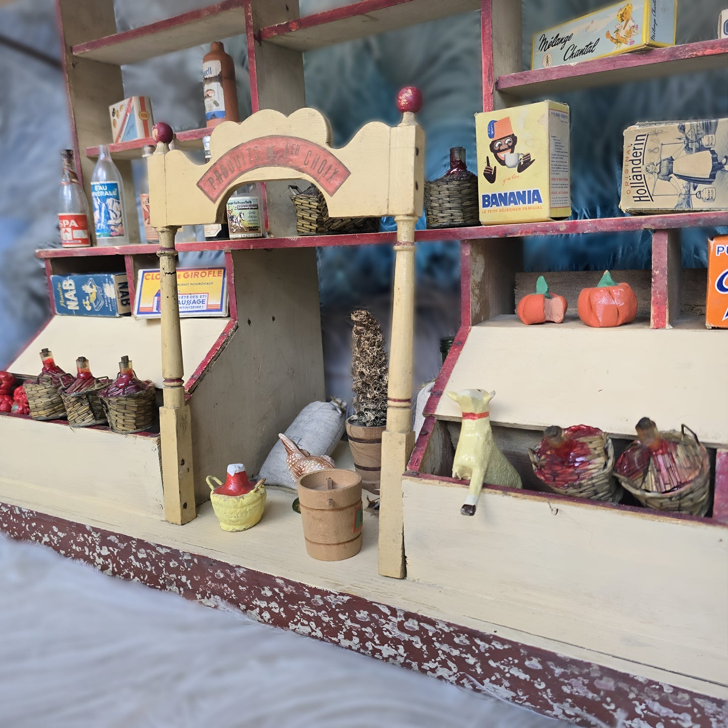 Charming French Wooden Épicerie, c. 1900–1920