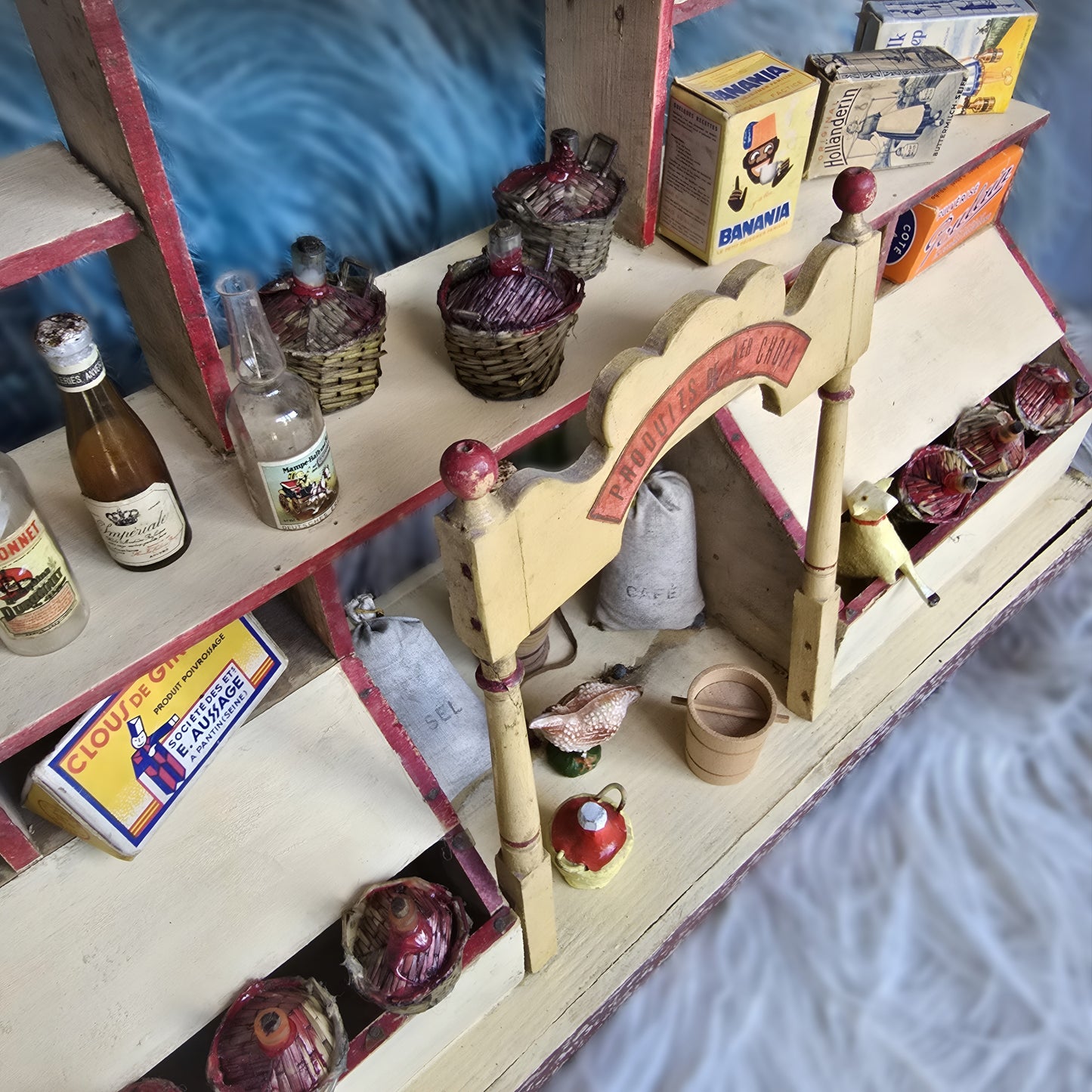 Charming French Wooden Épicerie, c. 1900–1920