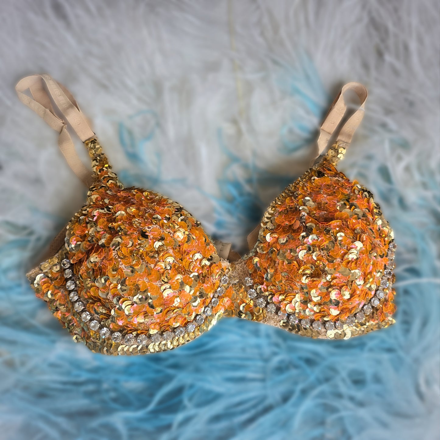 Original Vintage Stage Bra from the Folies Bergère, Paris