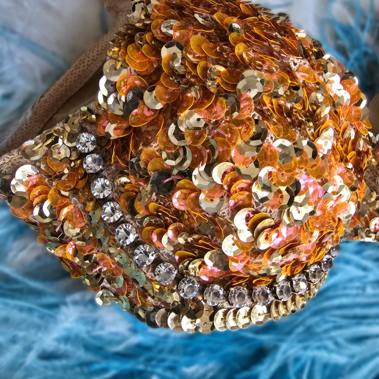 Original Vintage Stage Bra from the Folies Bergère, Paris