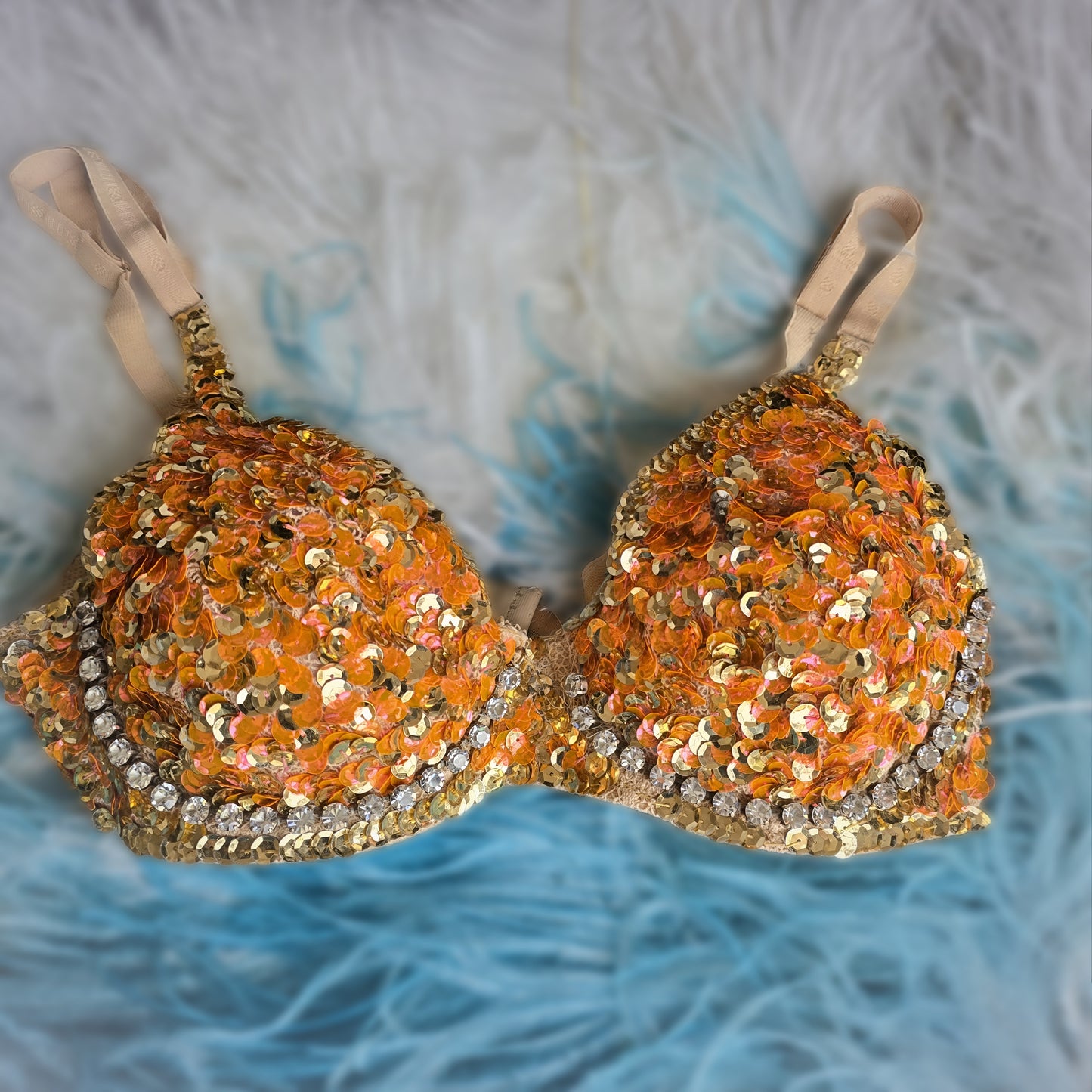 Original Vintage Stage Bra from the Folies Bergère, Paris
