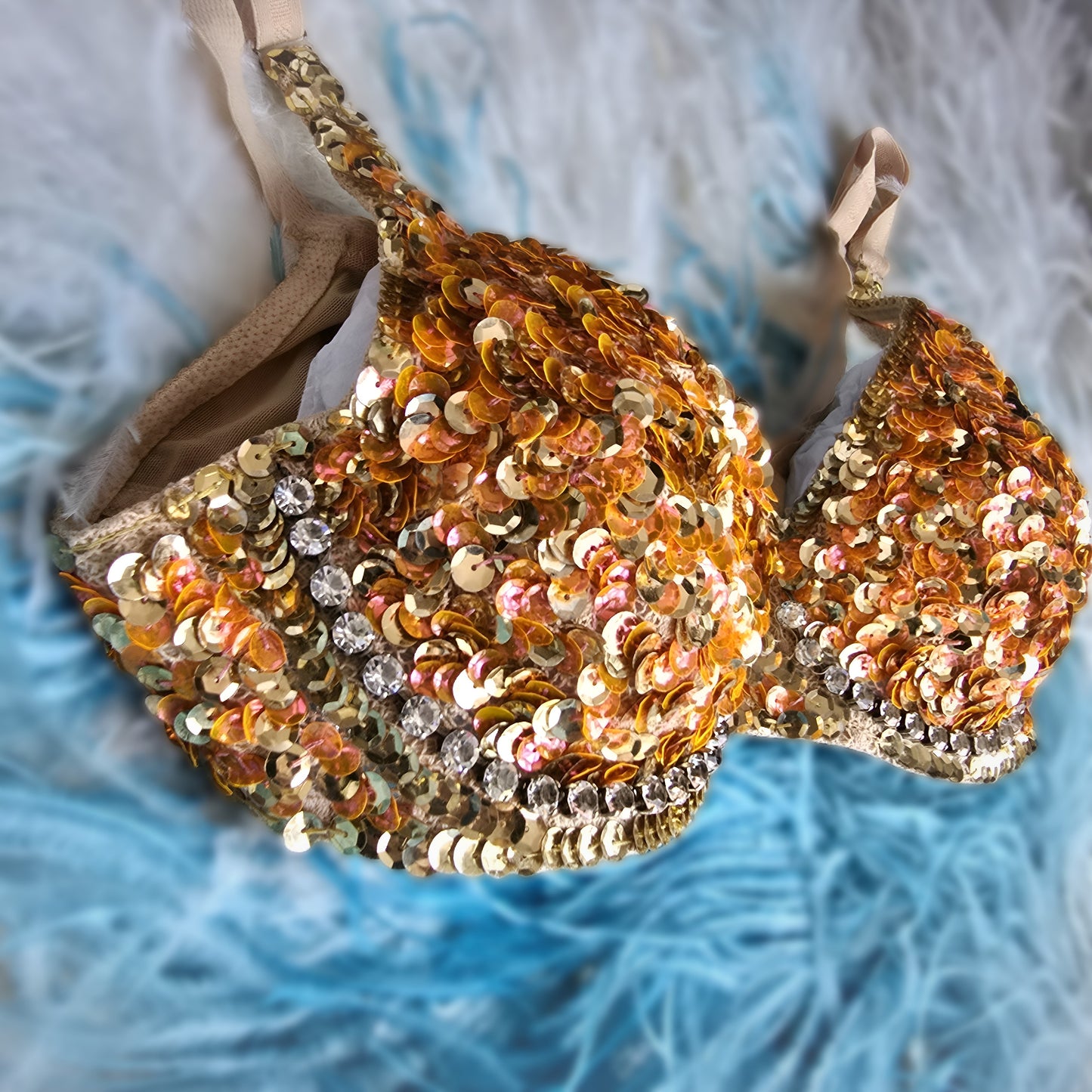 Original Vintage Stage Bra from the Folies Bergère, Paris