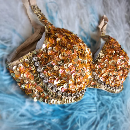 Original Vintage Stage Bra from the Folies Bergère, Paris