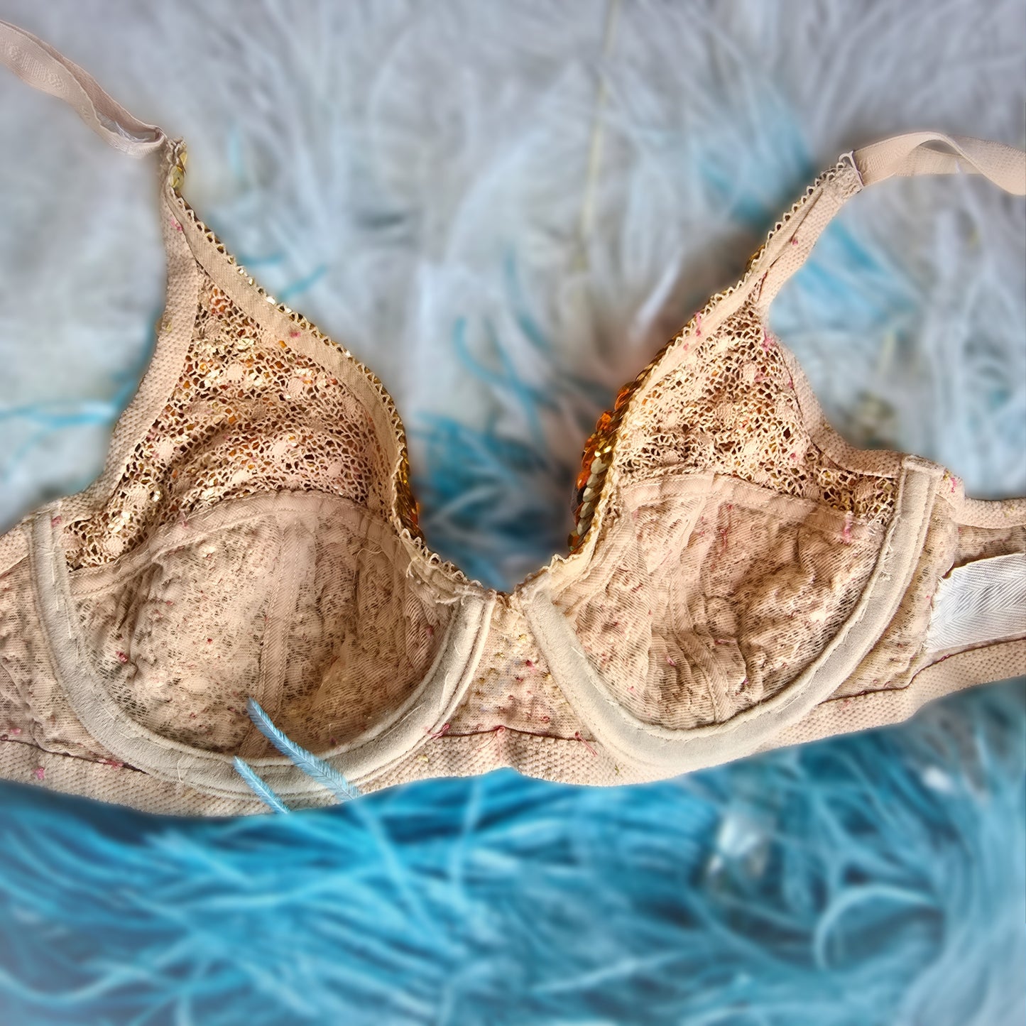 Original Vintage Stage Bra from the Folies Bergère, Paris