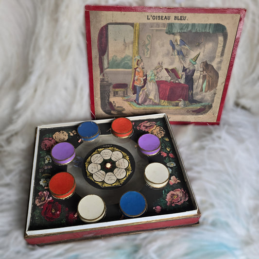 L’Oiseau Bleu – Rare Magnetic Fortune Telling Game, c. 1876