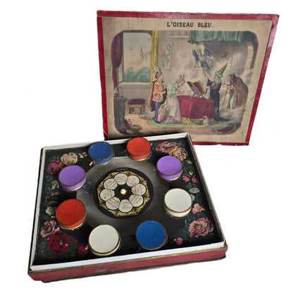L’Oiseau Bleu – Rare Magnetic Fortune Telling Game, c. 1876