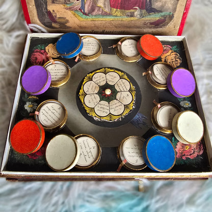 L’Oiseau Bleu – Rare Magnetic Fortune Telling Game, c. 1876