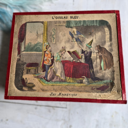 L’Oiseau Bleu – Rare Magnetic Fortune Telling Game, c. 1876