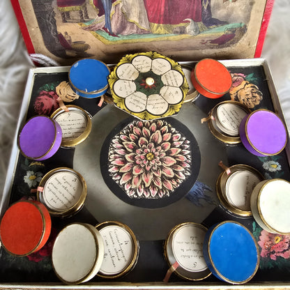L’Oiseau Bleu – Rare Magnetic Fortune Telling Game, c. 1876
