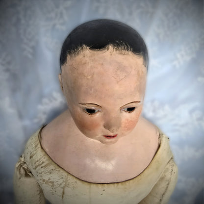 35" French Paper Mâché Doll – Pauline, c.1850, Andreas Voit