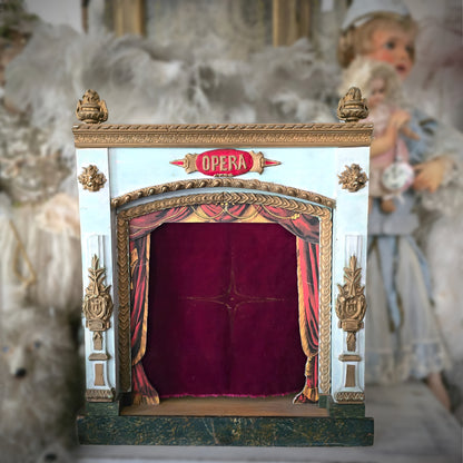 Late 19th Century French Toy Opera Theater