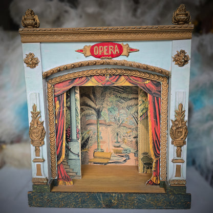 Late 19th Century French Toy Opera Theater