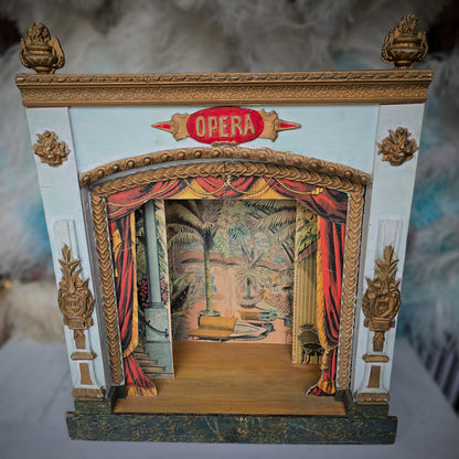 Late 19th Century French Toy Opera Theater