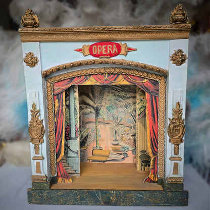 Late 19th Century French Toy Opera Theater