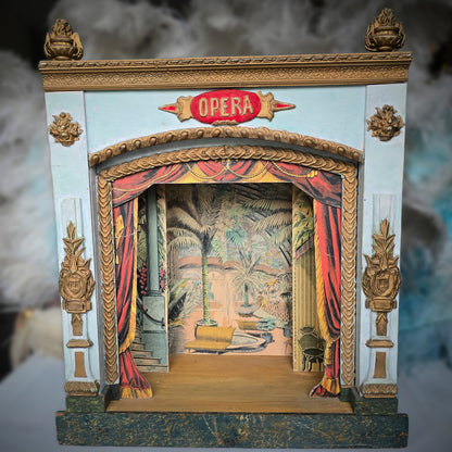 Late 19th Century French Toy Opera Theater