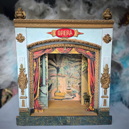 Late 19th Century French Toy Opera Theater