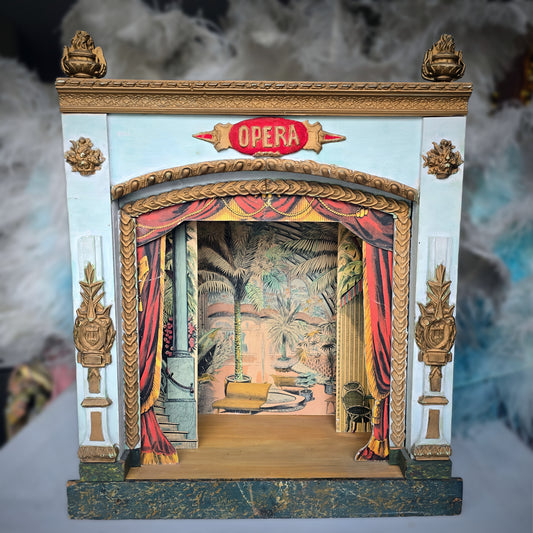 Late 19th Century French Toy Opera Theater