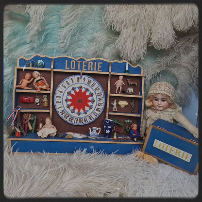 1930s French Lottery Game fully Loaded