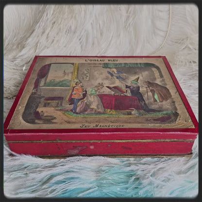 L’Oiseau Bleu – Rare Magnetic Fortune Telling Game, c. 1876