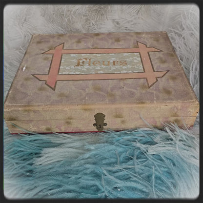 1900s rare French flower-making kit