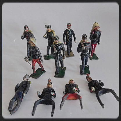 Batch of Antique French Lead Toy Soldiers