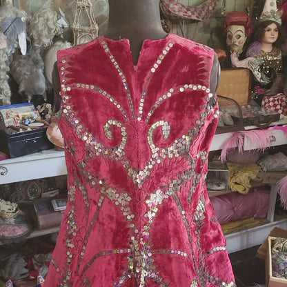 1800s Theater Opera Cape Costume