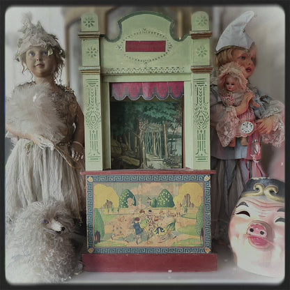 Late 19th Century Guignol Puppet Theater