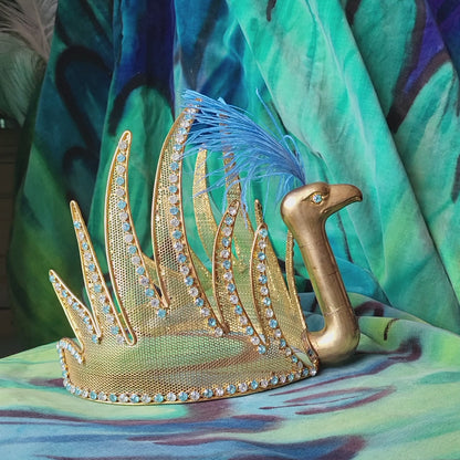 Vintage Burlesque Stage Headdress Cleopatra