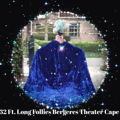 Vintage 32 Feet Long Theater Cape