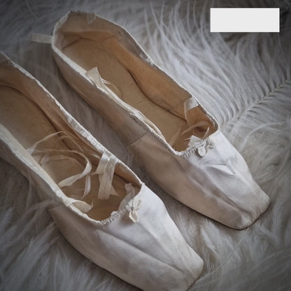 1850s Silk Wedding Shoes