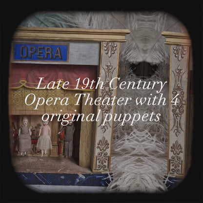 1880 French Puppet Opera Theater