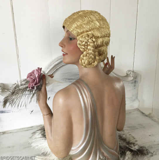 1920s Very Rare Wax Bust with Arms