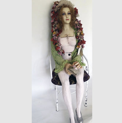 1900s Life Size Wax Mannequin