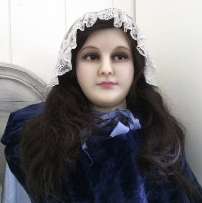 1920s Wax Girl Bust
