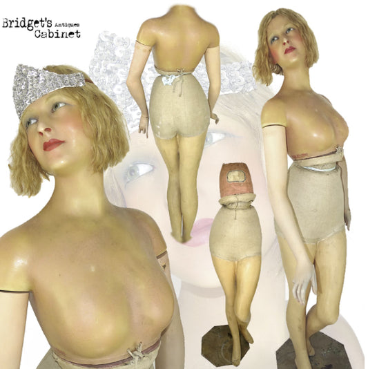 1920 P. Imans Full Size Wax Mannequin