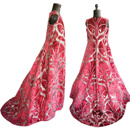 1800s Theater Opera Cape Costume